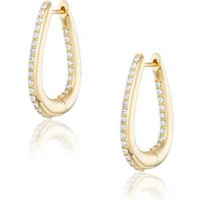Sheryl Lowe Diamond Buckle Earring In Gold