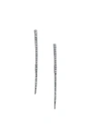 Sheryl Lowe Diamond Spike Earring In Sterling Silver