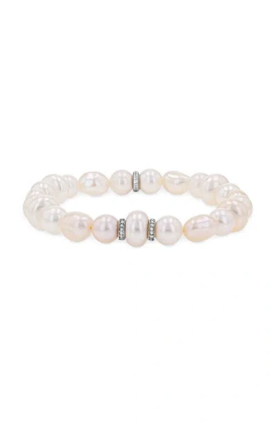 Sheryl Lowe Mixed Shape Pearl Bracelet