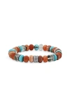 Sheryl Lowe Opal Summer Mix Bead Bracelet With 5 Diamond Rondelles