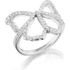 Sheryl Lowe Open Butterfly Ring In Gold