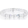 Sheryl Lowe Rainbow Moonstone 8mm Bead Bracelet With 5 Diamond Rondelles
