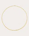 Sheryl Lowe Women's 20in Puffy Mariner Chain Necklace In Gold