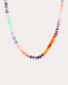 Sheryl Lowe Rainbow Opal Candy Necklace In Rainbow Colored Opals