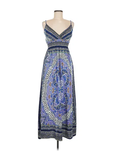 Pre-owned She's Cool Casual Dress In Blue