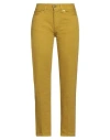 She's Woman Jeans Mustard Size 29 Cotton In Yellow