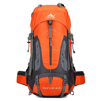 Sheshow 70l Camping Backpack Travel Bag Climbing Men Women Hiking Trekking Bag Outdoor Mountaineering Sports In Orange