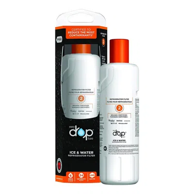 Sheshow Everydrop Ice And Water Refrigerator Filter 2 In Orange