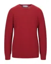 Shetlander's Sweaters In Red