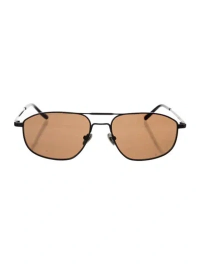 Pre-owned Shevoke Aviator Tinted Sunglasses In Black