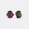 Sheyn Vases Red Uni In Multi