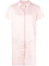 Shiatzy Chen Klassisches Hemdkleid In Pink