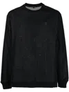 Shiatzy Chen Floral Embroidered Jumper In Black