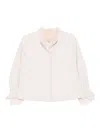 Shiatzy Chen Jacquard Shirt In Neutral