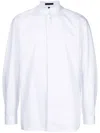 Shiatzy Chen Mandarin-collar Shirt In White