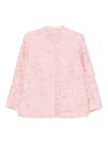Shiatzy Chen Scape-of-curve Jacket In Pink
