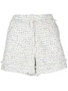 SHIATZY CHEN TWEED MINI SHORTS