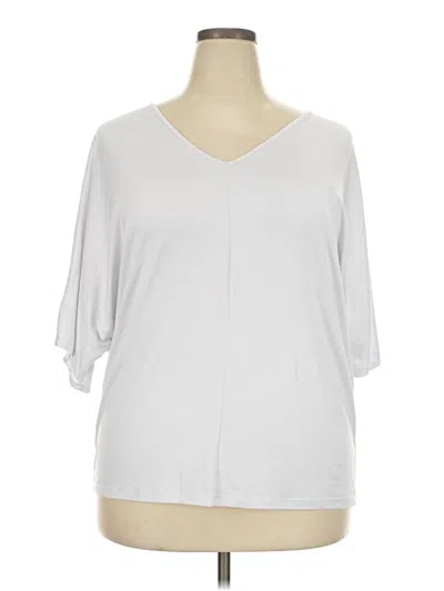 Pre-owned Shiela Rose 3/4 Sleeve T-shirt In Silver