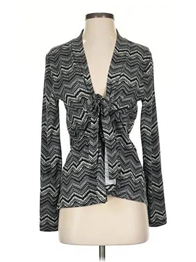 Pre-owned Shiela Rose Cardigan Sweater In Gray