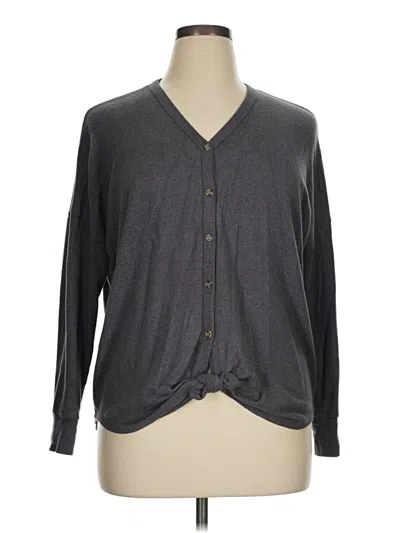 Pre-owned Shiela Rose Cardigan Sweater In Gray