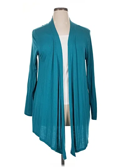Pre-owned Shiela Rose Cardigan Sweater In Teal