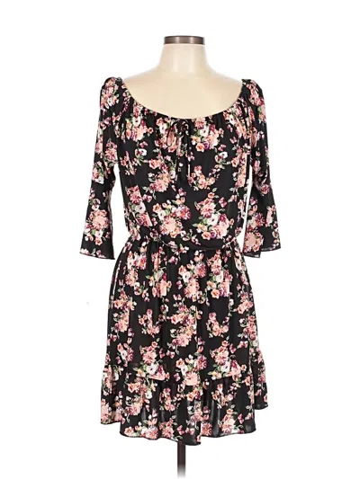 Pre-owned Shiela Rose Casual Dress In Black