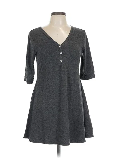 Pre-owned Shiela Rose Casual Dress In Gray