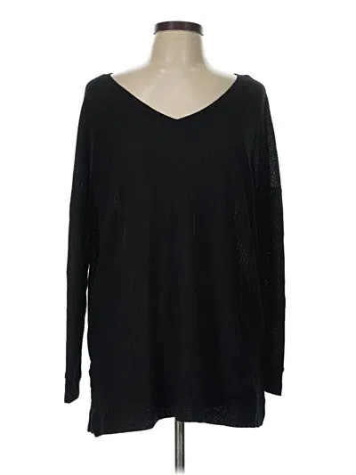 Pre-owned Shiela Rose Pullover Sweater In Black