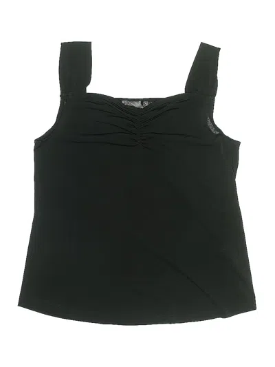 Pre-owned Shiela Rose Sleeveless Blouse In Black