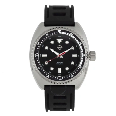 Shield Dreyer Quartz Black Dial Men's Watch Sldsh107-2 In Black / Silver