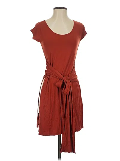 Pre-owned Shihar Kimono In Burgundy