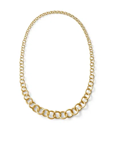 Shihara 18kt Yellow Gold Chain-link Bracelet In Metallic
