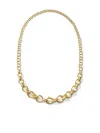 Shihara 18kt Yellow Gold Link 01 Diamond Bracelet In Gold