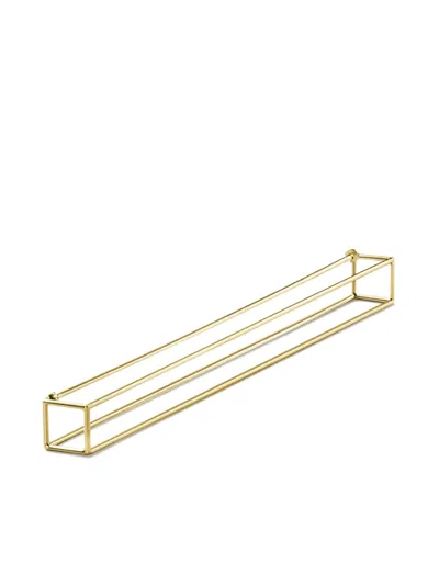 Shihara 18kt Yellow Gold Rectangle Pierce 90 Earring
