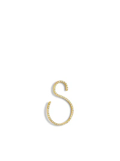 Shihara 18kt Yellow Gold S 01 Diamond Single Earring