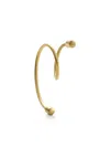 Shihara 18kt Yellow Gold Twist Curl Single Earring In Gold