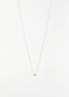 Shihara Cube Necklace In 18k Yellow Gold