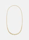 Shihara Diamond Link Necklace In 18k Yellow Gold