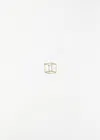 Shihara Diamond Square Earring 15 In 18k Yellow Gold