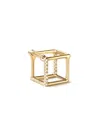 Shihara Diamond Square Earring 7 (02) In Metallic