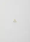 Shihara Diamond Triangle Earring 15 In 18k Yellow Gold