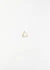 Shihara Diamond Triangle Earring 20 In 18k Yellow Gold
