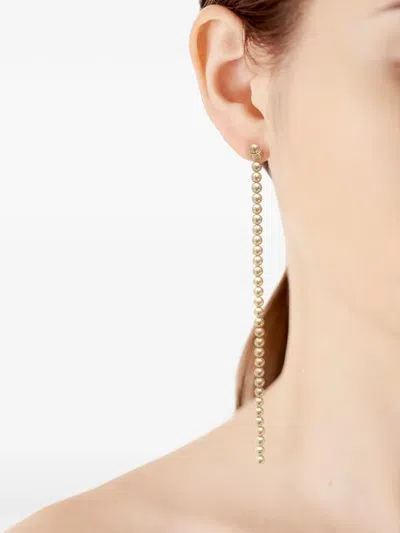 Shihara Node Circle-shaped Stud In Gold