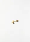 Shihara Node Stud Earring In Gold