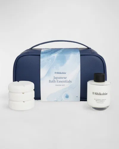 Shikohin Bath Essentials Set In White