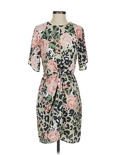 Pre-owned Shilla Cocktail Dress In Brown