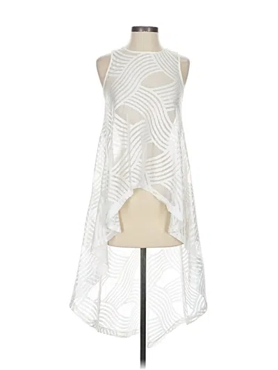 Pre-owned Shilla Cocktail Dress In White