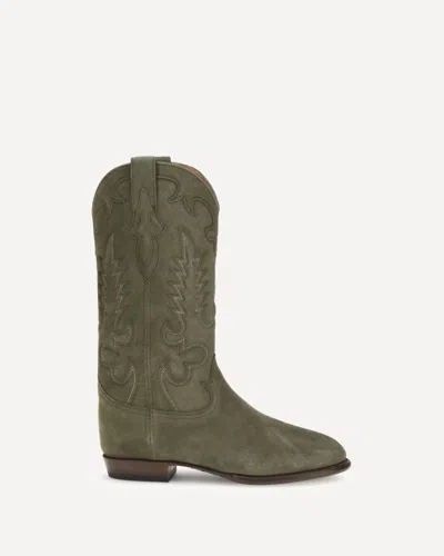 Shiloh Heritage Texas Boots In Green