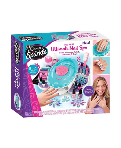 Shimmer 'n Sparkle The Real Ultimate Nail Spa 5 In 1 Nail Studio, Ages 8+