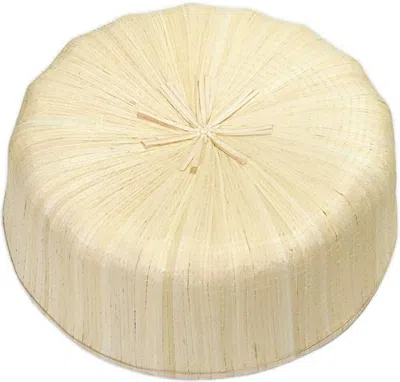 Pre-owned Shimo Yae Shoten Japan Ninja Samurai Hat Monjiro Natural Bamboo 4 Variations